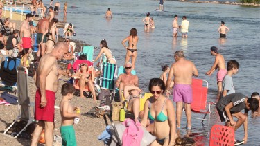 Se espera una semana con altas temperaturas en toda la Patagonia Norte. (FOTO: Oscar Livera)