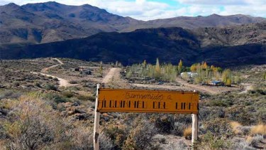 En el pequeño pueblo viven 45 familias. Foto: gentileza. 