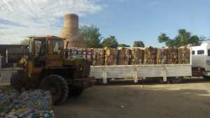 Recolectaron 14 toneladas de material para reciclar en Regina