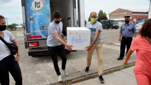 Llegan más vacunas Sputnik V a Río Negro