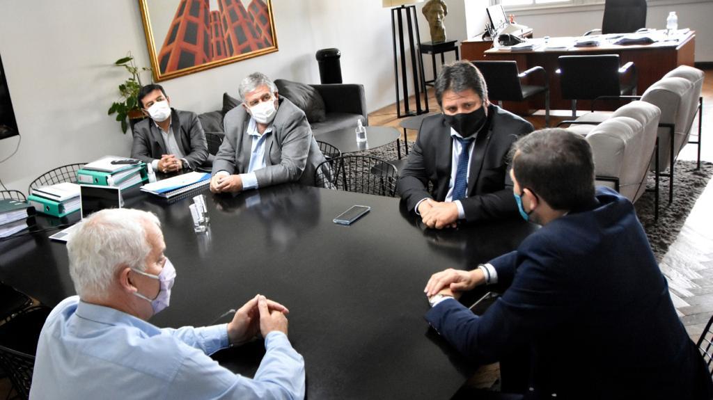 El intendente Mariano Gaido tiene dos días de gestiones en Buenos Aires (gentileza)