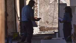 Afirman que llenaban con hormigón la losa que se derrumbó en el edificio en obra