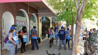 Una de las protestas realizadas el año pasado frente al Tribunal Superior de Neuquén. (Foto: Prensa Sejun).