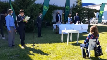 El acto se realizó en Regina. Foto: Pablo Accinelli 