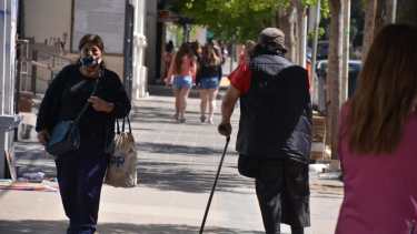 El centro de Neuquén capital.  Foto: Yamil Regules