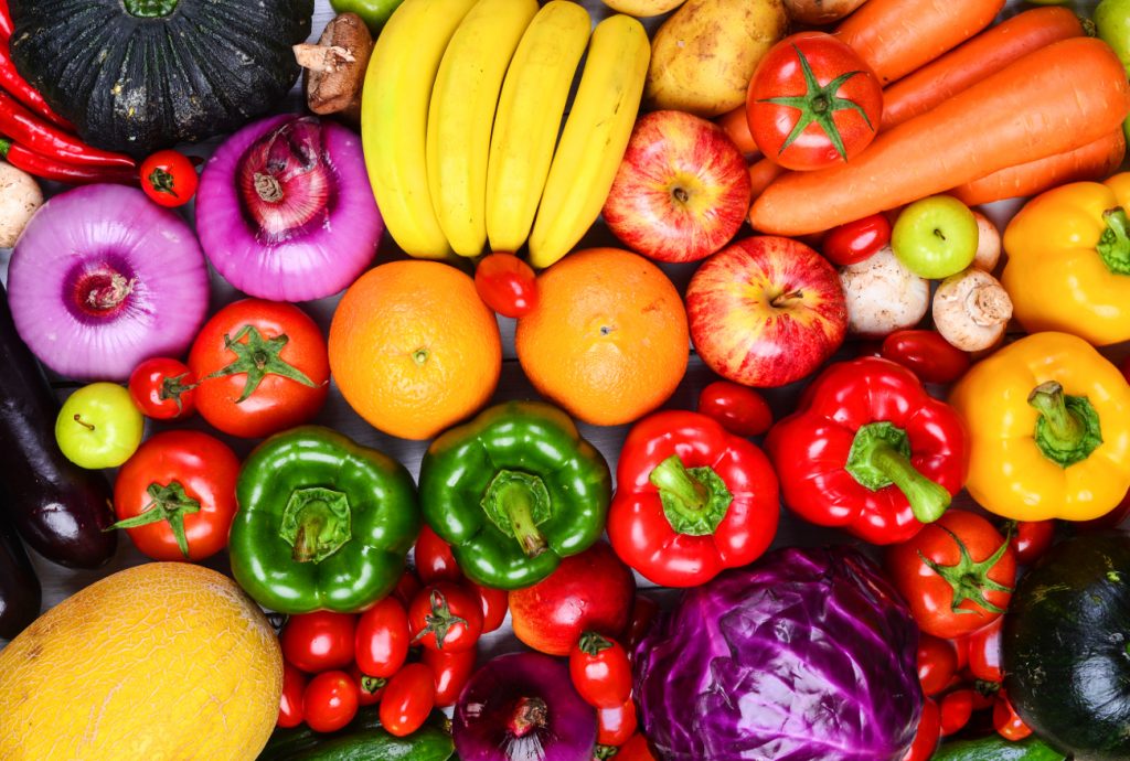 Incorporar frutas y verduras nos permitirá sentirnos mejor.
