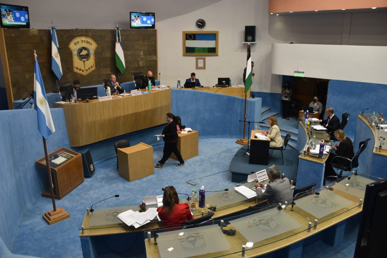 Se realizó la última y duodécima sesión de la Legislatura rionegrina. Foto: Gentileza.