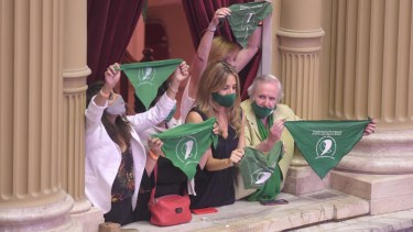 El Senado podría tratar el aborto legal antes de fin de año. Foto Télam. 