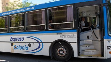 La empresa Expreso Colonia. Foto: Florencia Salto