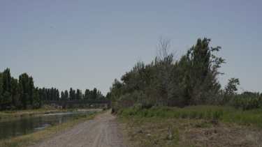 La víctima fue encontrada ayer el atardecer en el límite este de Roca. 