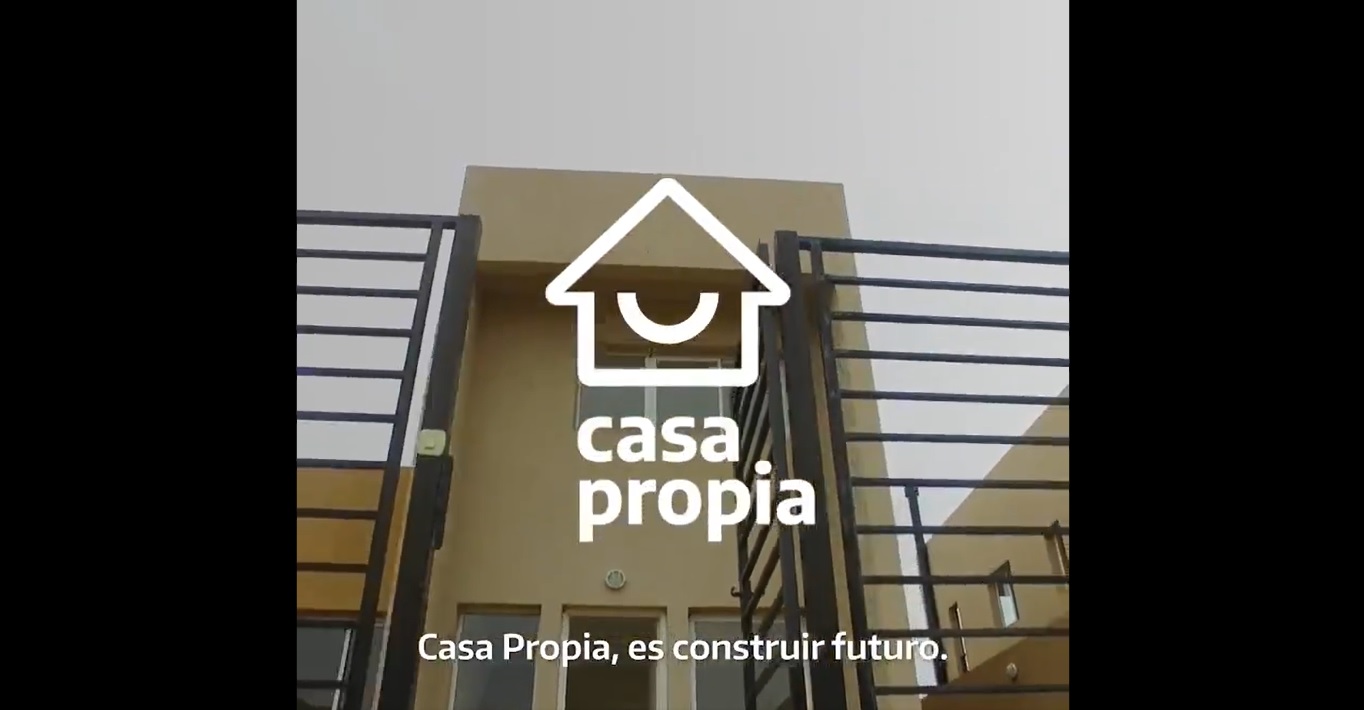 Nación lanzó "Casa propia" para construir viviendas desde 2021 al 2023. (Captura).-