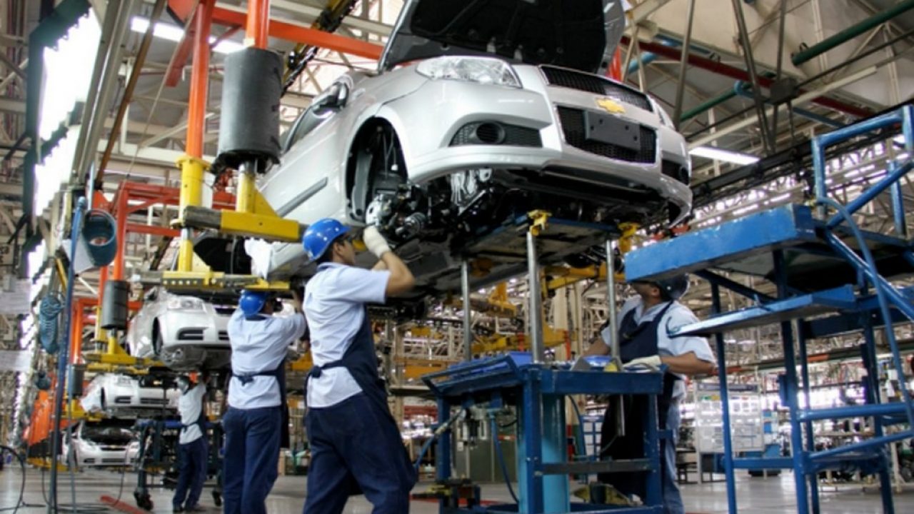 La industria automotriz tuvo un incremento del 17,6% en el uso de su capacidad instalada. 
