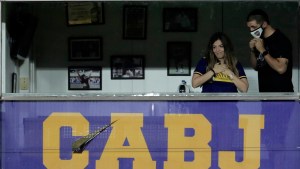 Dalma Maradona y el agradecimiento a Boca por el homenaje a su papá