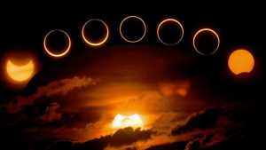 Eclipses: siempre noticia en las páginas de Río Negro