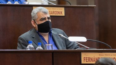 El diputado Fernández Novoa se refirió a los proyectos ingresados por el gobernador. Foto: gentileza.