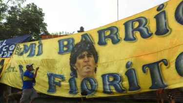 La calle donde creció Diego llevará su nombre.