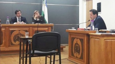 El juez Bernardo Campana y la jueza Romina Martini integraron el tribunal de juicio, junto con Marcelo Álvarez Melinger. (foto gentileza)