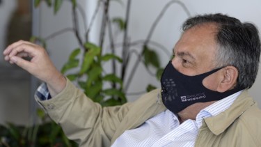 Gennuso tiene confianza en su secretario de Hacienda, Diego Quintana. (Foto: Alfredo Leiva)