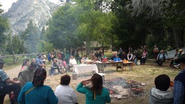 El abogado de la comunidad Quintriqueo, solicitó que la jueza respete la ley 26.160 de comunidades indígenas. Foto: Gentileza Diario Andino