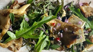 Una súper ensalada que el cocinero Juan Lucca comparte desde Meliquina