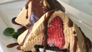 Postre helado express