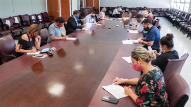 La comisión de labor parlamentaria definió sesionar mañana desde las 10. Foto: gentileza.