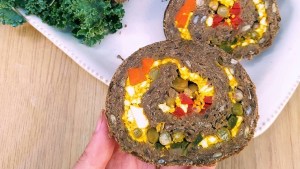 100% veggie: arrollado de lentejas