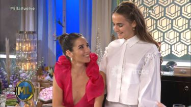 Juanita y Ámbar, casi dos gotas de agua. Foto: gentileza Canal 13.-