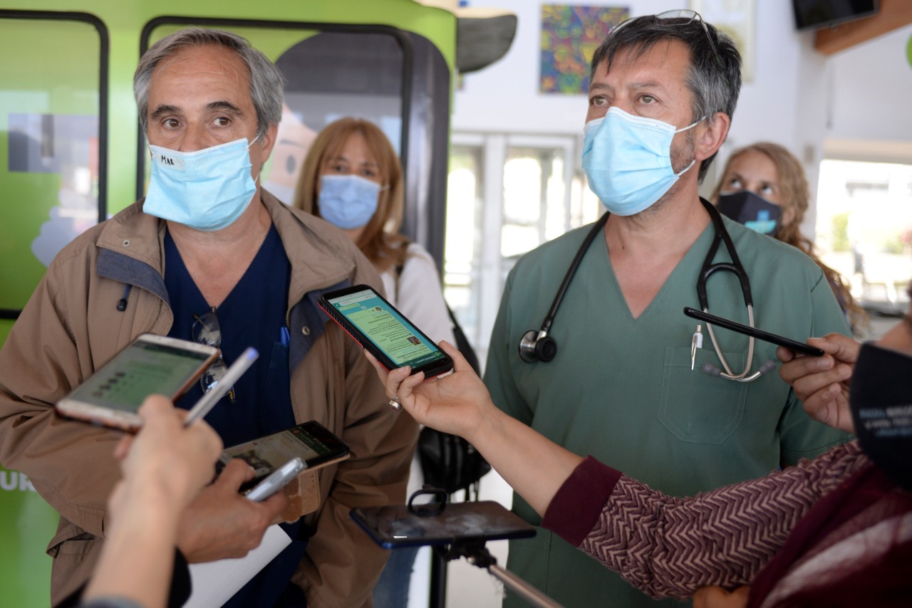 Los médicos autoconvocados anunciaron la renuncia por parte de los jefes de servicio. Foto: Alfredo Leiva