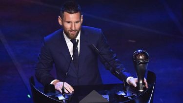 Lionel Messi ganó el premio de la FIFA el año pasado.