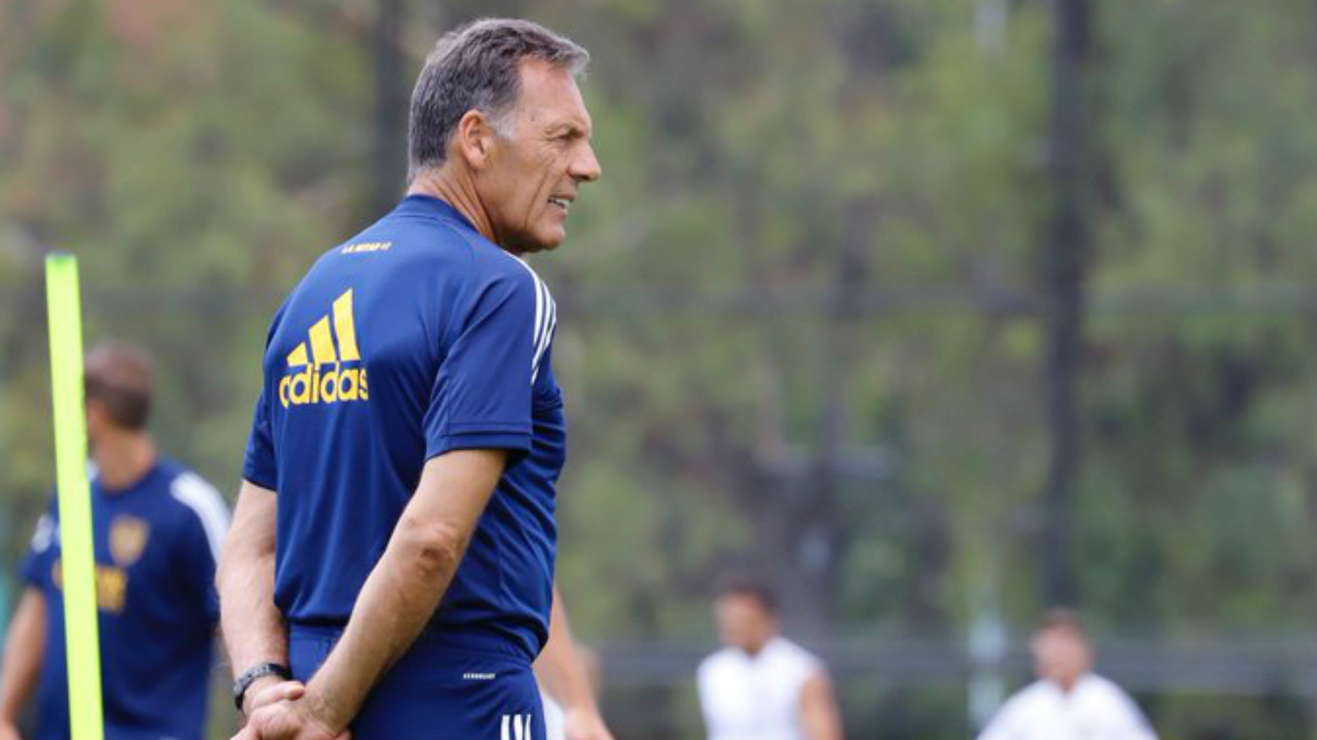 El entrenador de Boca. Miguel Ángel Russo, pondrá el mismo equipo que viene de ganarle a Inter, en Brasil, 1-0.l