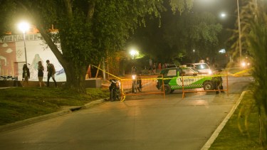 La zona de la Costanera Norte, cerrada al tránsito durante la última Nochebuena. Foto: Pablo Leguizamón.