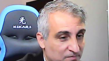 En determinado momento, Piedrabuena amenazó con abandonar la audiencia del lunes.