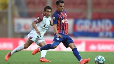 San Lorenzo y Colón igualaron 2 a 2 en el Nuevo Gasómetro. 