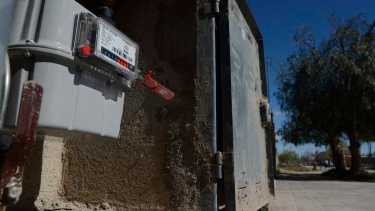 Los medidores de gas en Senillosa deben cerrarse por la empresa distribuidora para la maniobra de reconexión. Foto: Archivo.