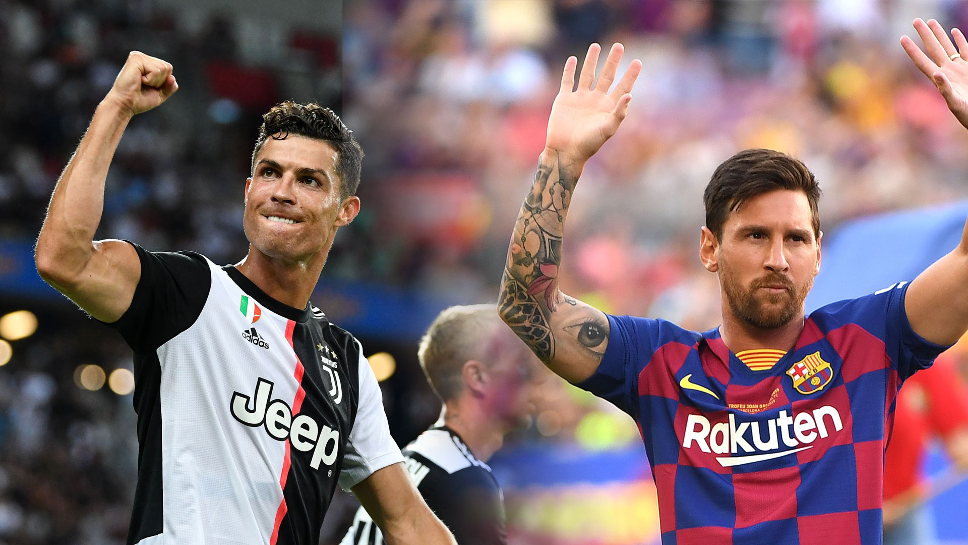 Ronaldo y Messi se enfrentarán esta tarde por Champions League. 