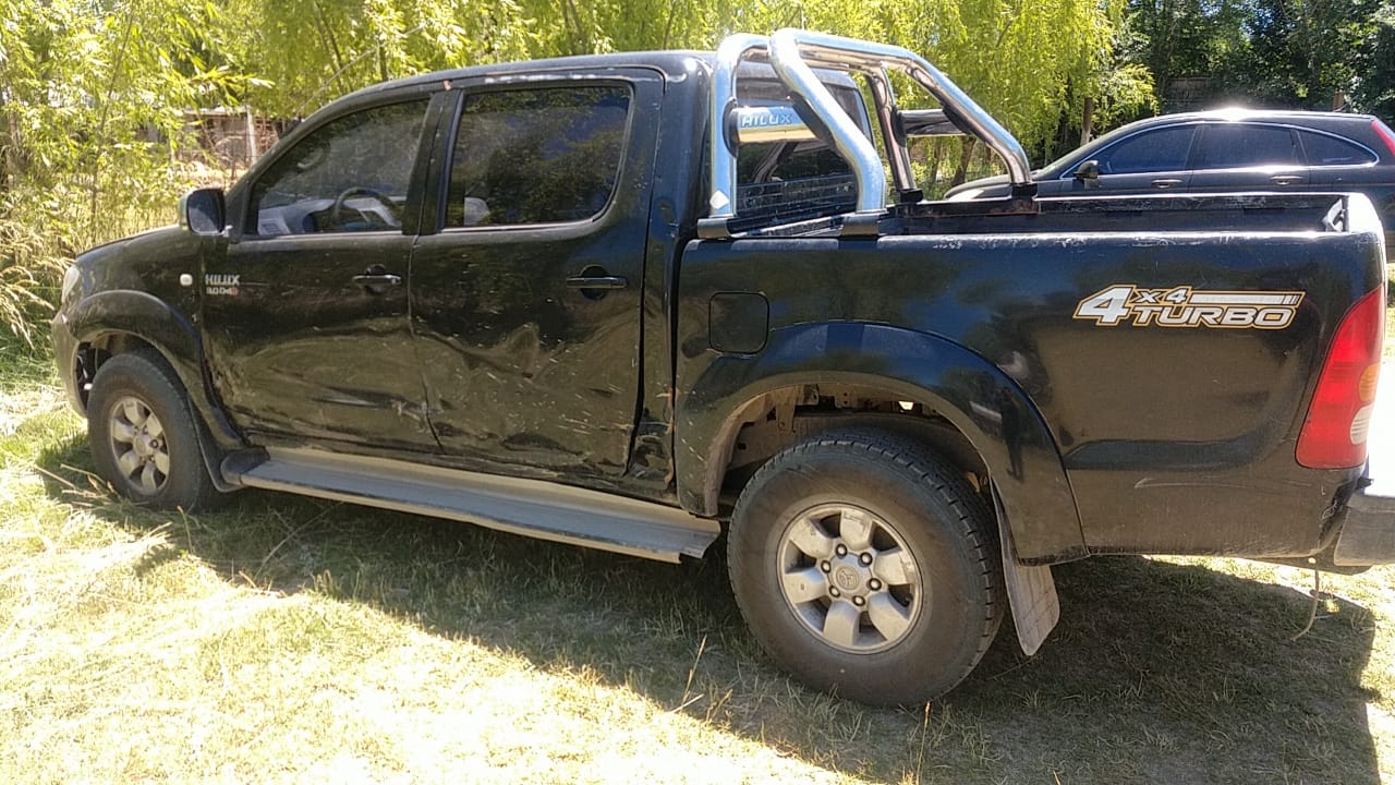 La Toyota fue retenida por parte del personal de la Comisaría 47 (foto: gentileza)