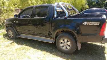 La Toyota fue retenida por parte del personal de la Comisaría 47 (foto: gentileza)