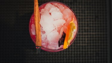 Receta de un trago sin alcohol con frutos rojos