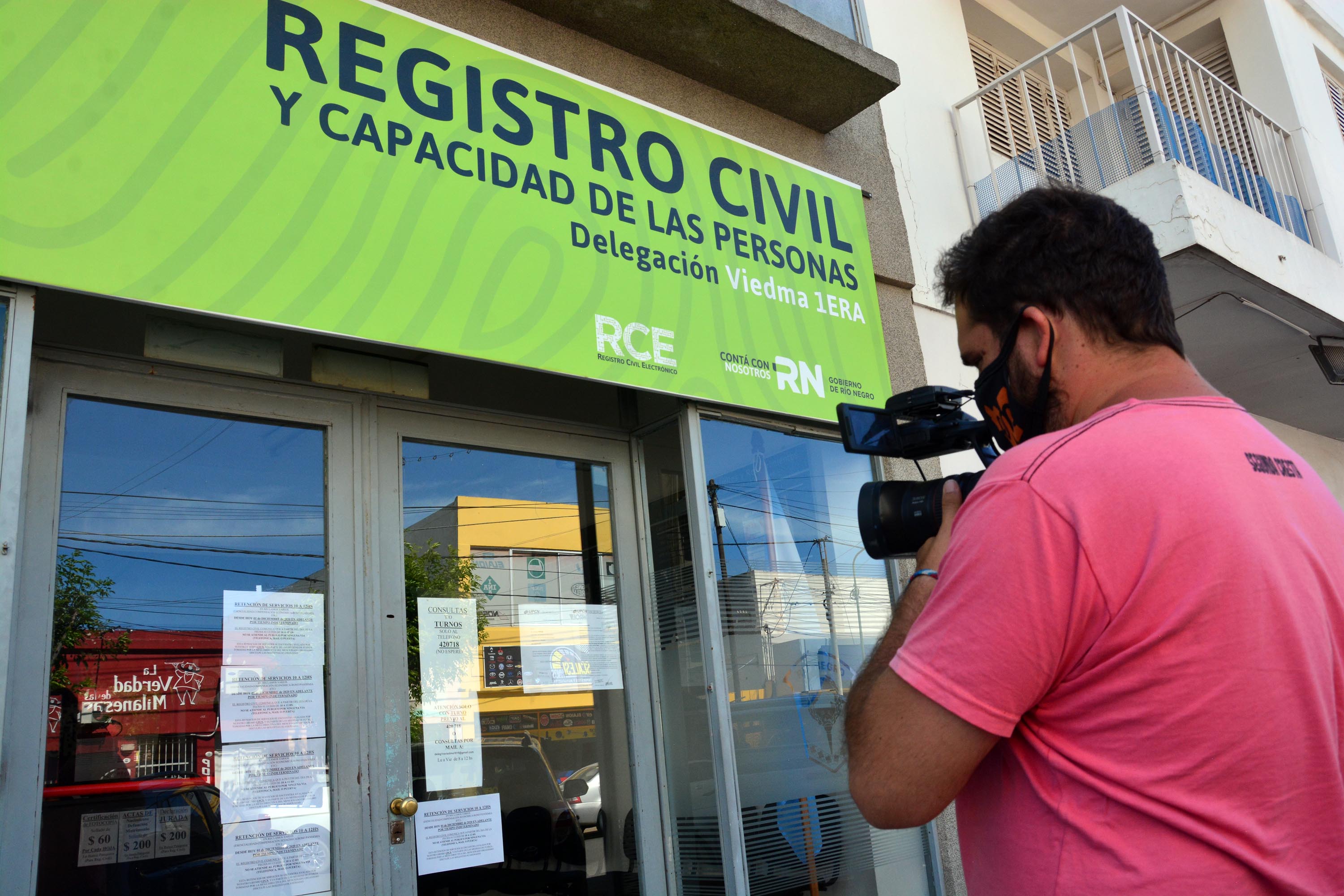 La retención se realiza de 10 a 12 en todas las delegaciones de la provincia. Foto: Marcelo Ochoa.