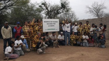 Gracias a las palabras de Maradona los wichí lograron una audciencia en Casa Rosada.