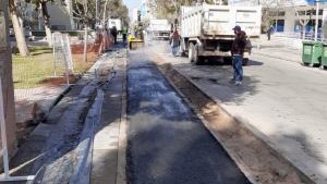Cruces entre la Defensoría y el Municipio por la bicisenda de la avenida Argentina