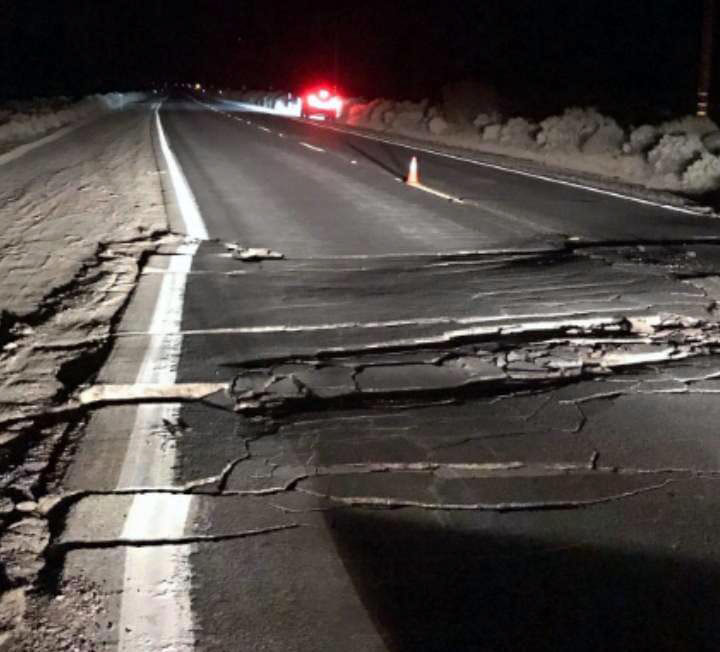 Fuerte terremoto de magnitud 6.4 sacudió San Juan