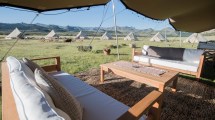 Imagen de Glamping, una de las opciones más buscadas en el sur