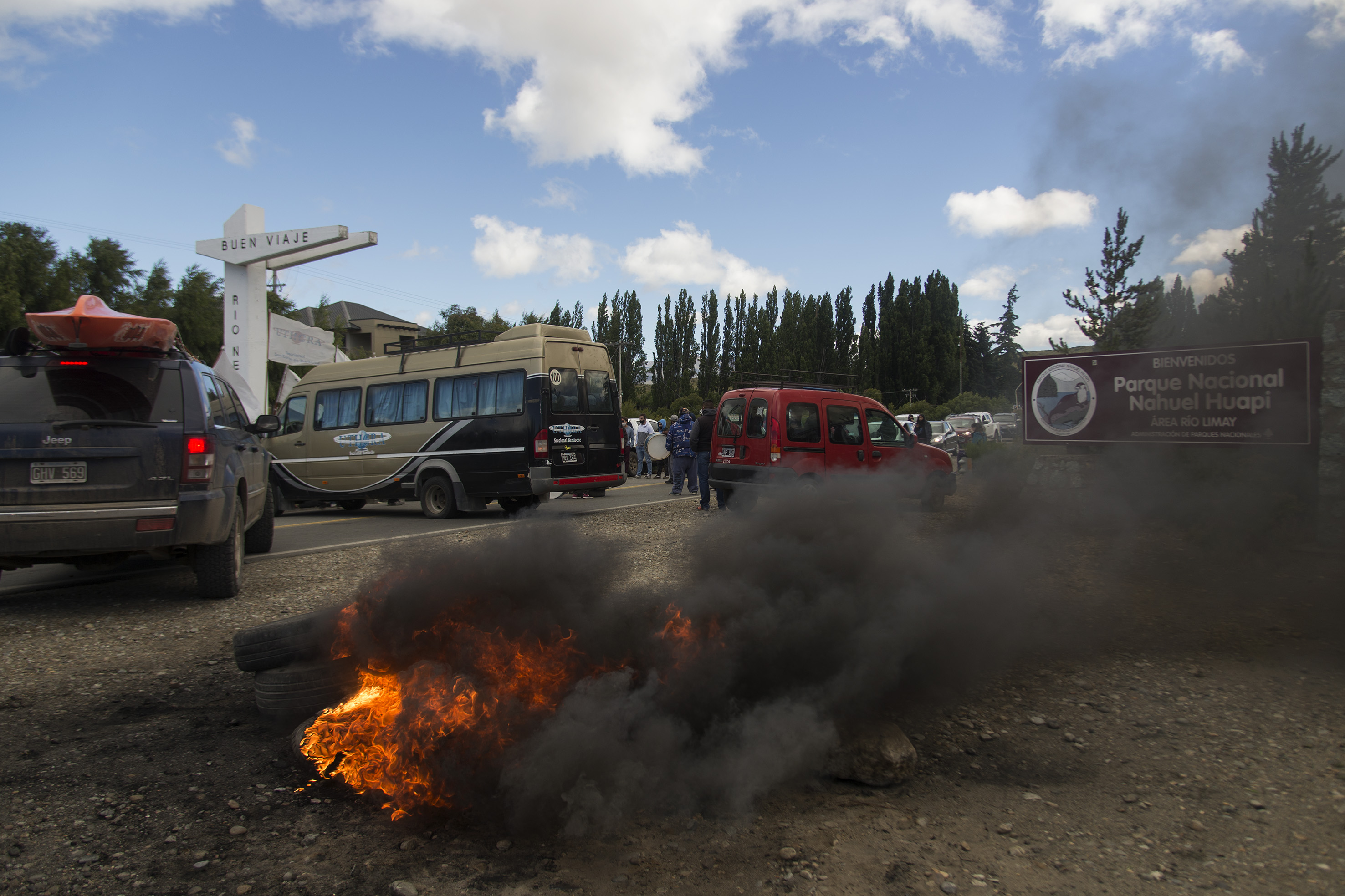 Cuestionan que la de Bariloche "es la única filial movilizada en todo el país". Foto: Marcelo Martínez