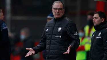 Marcelo Bielsa, DT del Leeds United. Foto: AP