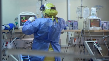 Un año con el virus en el país. Foto: Florencia Salto