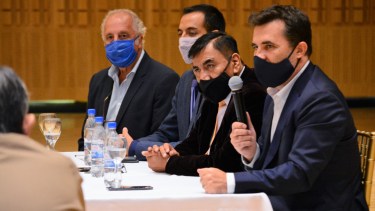 Fue la primera de una seguidillas de reuniones que se realizarán para reunir propuestas.