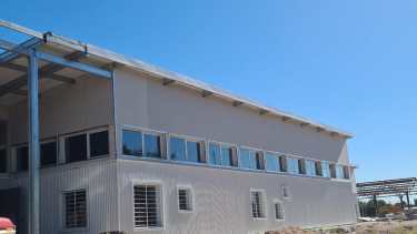 Se trata de la obra del jardín 62, que se construye en Cutral Co.