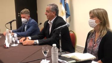 Pietragalla brindó una conferencia de prensa junto a otros representantes de organismos de Derechos Humanos.